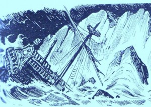 Fears of being ship wrecked were the least of the worries of "impressed" sailors.